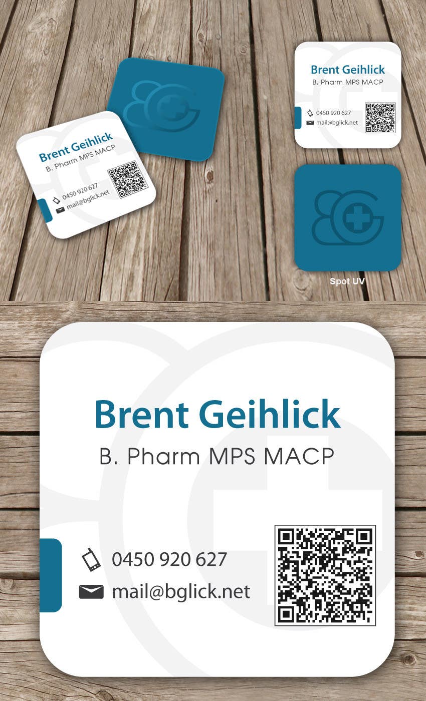 Konkurrenceindlæg #123 for                                                 Personal Business Card Design for Retail Pharmacist
                                            