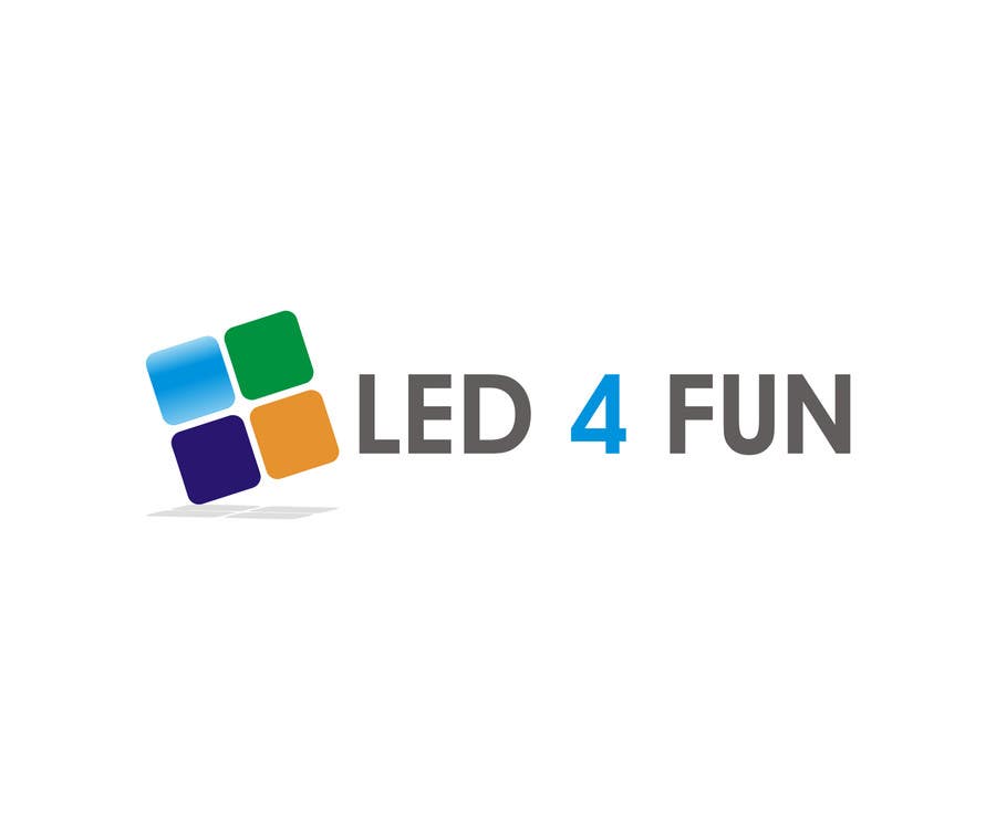 Kilpailutyö #16 kilpailussa                                                 Logo Design For LED4Fun Lighting -- 2
                                            