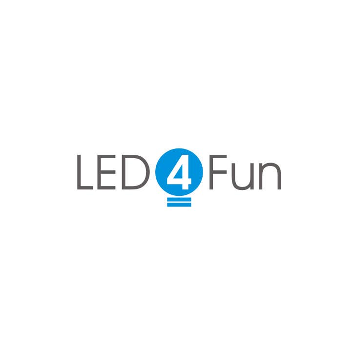 Kilpailutyö #12 kilpailussa                                                 Logo Design For LED4Fun Lighting -- 2
                                            