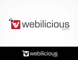 nº 24 pour Logo Design for Webilicious par palelod 