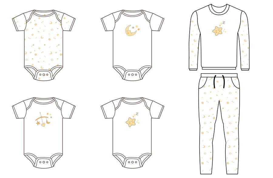 Contest Entry #8 for                                                 Create a pattern for baby clothes
                                            