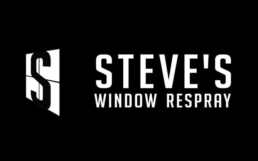 Proposition n°24 du concours                                                 Design a Logo for Steve's window respray
                                            