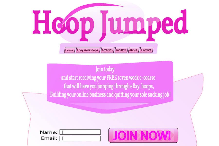 Entri Kontes #130 untuk                                                Logo Design for Hoop Jumped
                                            