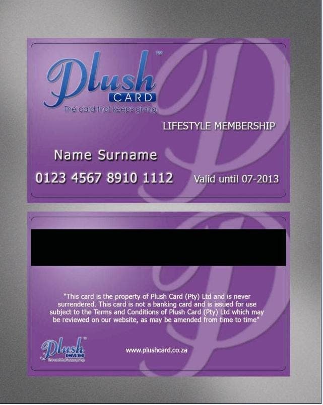 Penyertaan Peraduan #8 untuk                                                 Loyalty Card Redesign for Plush Card (Pty) Ltd
                                            