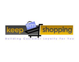 #76 untuk Logo Design for Keep em Shopping oleh UnivDesigners