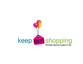 #269 untuk Logo Design for Keep em Shopping oleh Hasanath