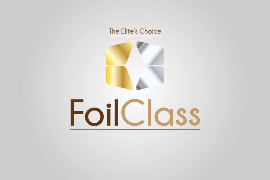 Bài tham dự cuộc thi #541 cho                                                 Logo Design for FoilClass - High-end/luxury
                                            