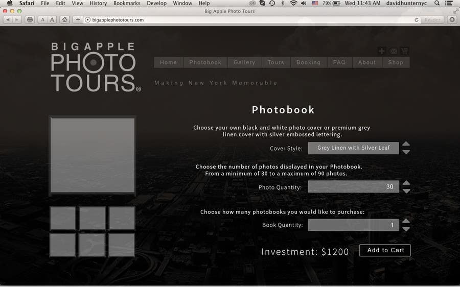 Proposition n°14 du concours                                                 Design a Webpage Mockup with Photoshop CS6.
                                            