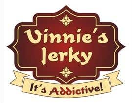 #33 untuk Design a Logo for Vinnie&#039;s Jerky oleh gr0uchyoldbag