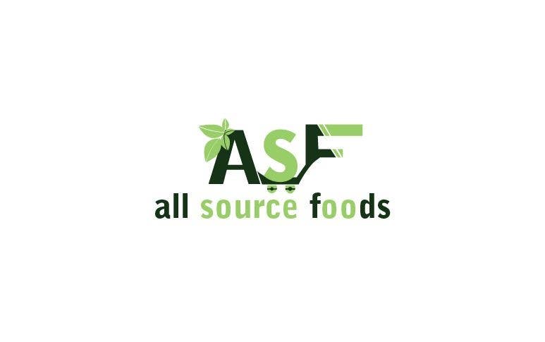 Kilpailutyö #260 kilpailussa                                                 Logo Design for All Source Foods
                                            