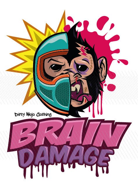 
                                                                                                                        Contest Entry #                                            39
                                         for                                             T-Shirt Design: Brain Damaged
                                        