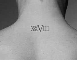 #13 for SIMPLEST CONTEST EVER!! Roman Numeral Design for a small Tattoo by adomasbiskis