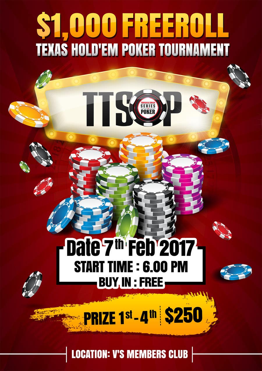 
                                                                                                                        Contest Entry #                                            57
                                         for                                             Poker Flyer Design
                                        
