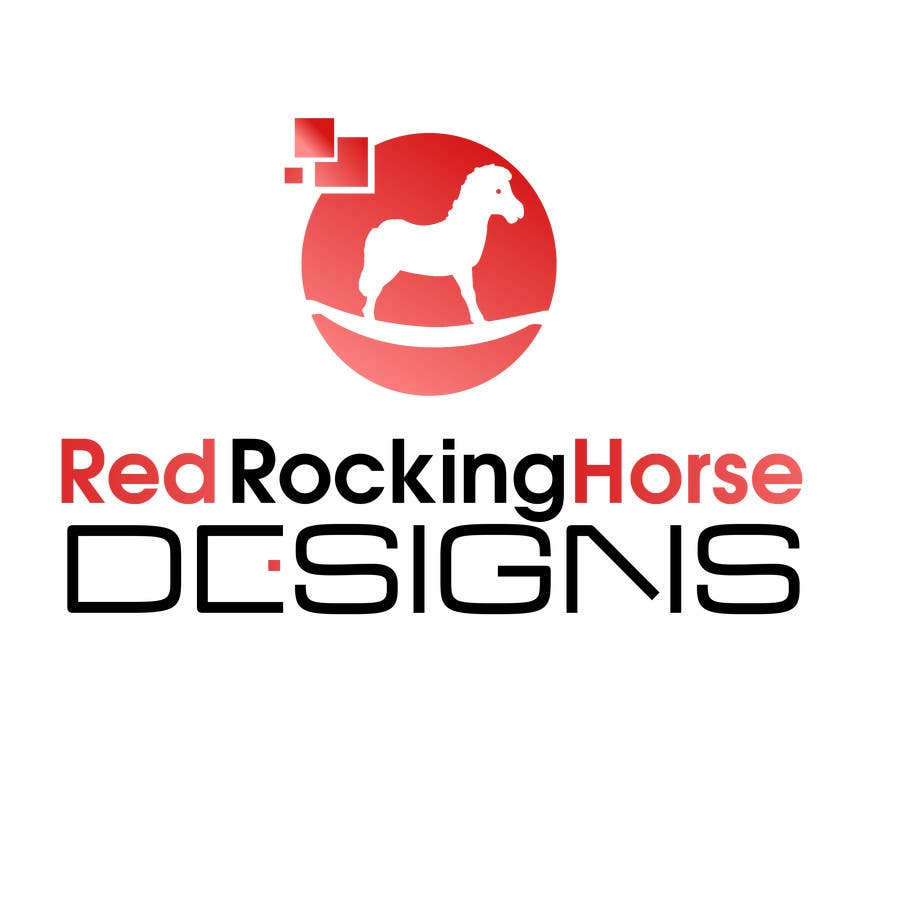Penyertaan Peraduan #22 untuk                                                 Design a Rocking Horse Logo for a New Company
                                            