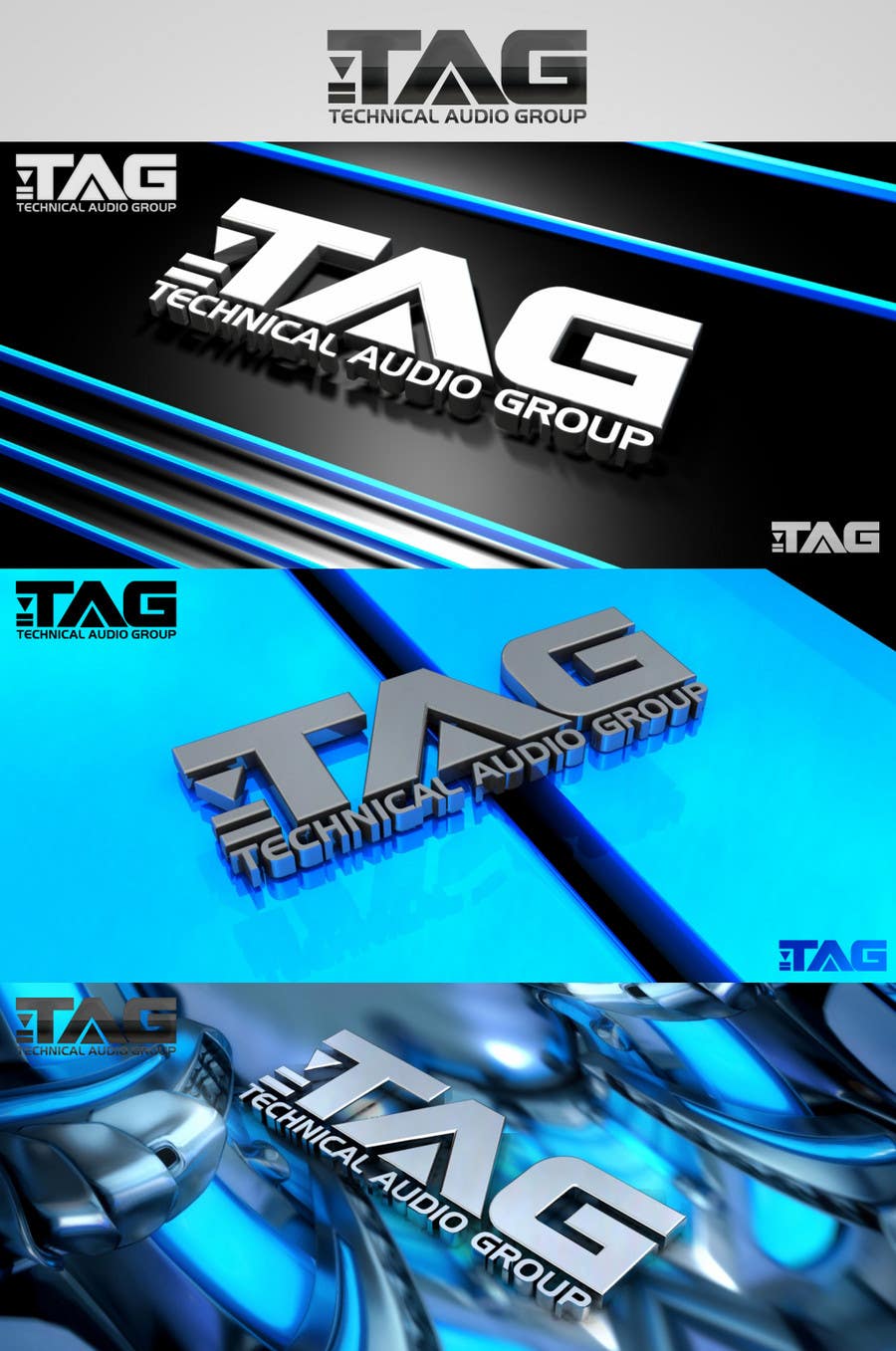 Kilpailutyö #95 kilpailussa                                                 Logo Design for Technical Audio Group    TAG
                                            