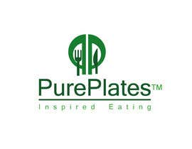 #416 untuk Logo Design for &quot;Pure Plates ... Inspired Eating&quot; (with trade mark bug) oleh won7