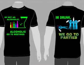 #13 for I&#039;m Not An Alcoholic (Alcoholics Go To Meetings) T-Shirt af mrtubbievirgo