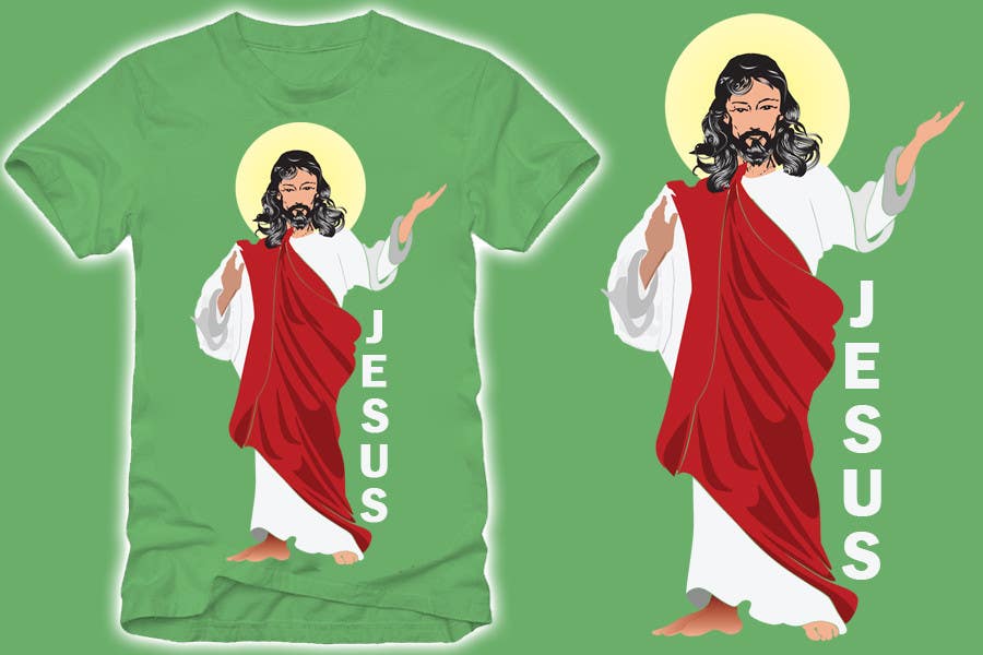 Inscrição nº 43 do Concurso para                                                 T-shirt Design for Christian T-Shirt Company - Imitate Him LLC
                                            