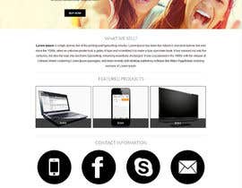 #16 untuk Redesign a Homepage oleh StrahlaWD