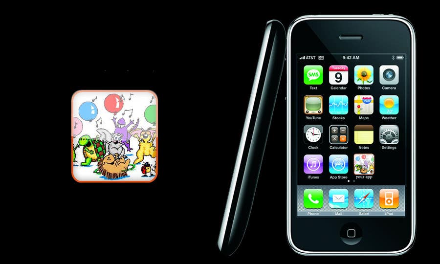 Penyertaan Peraduan #23 untuk                                                 IOS App Icon Design for whichfestival.com
                                            