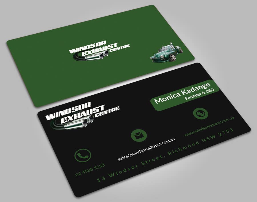 Contest Entry #75 for                                                 Design Business Card - Exhaust Centre
                                            