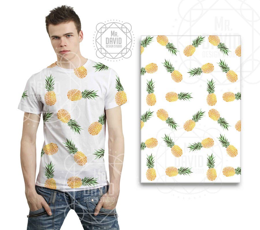 Contest Entry #9 for                                                 Pineapple shirt design (vector format)
                                            