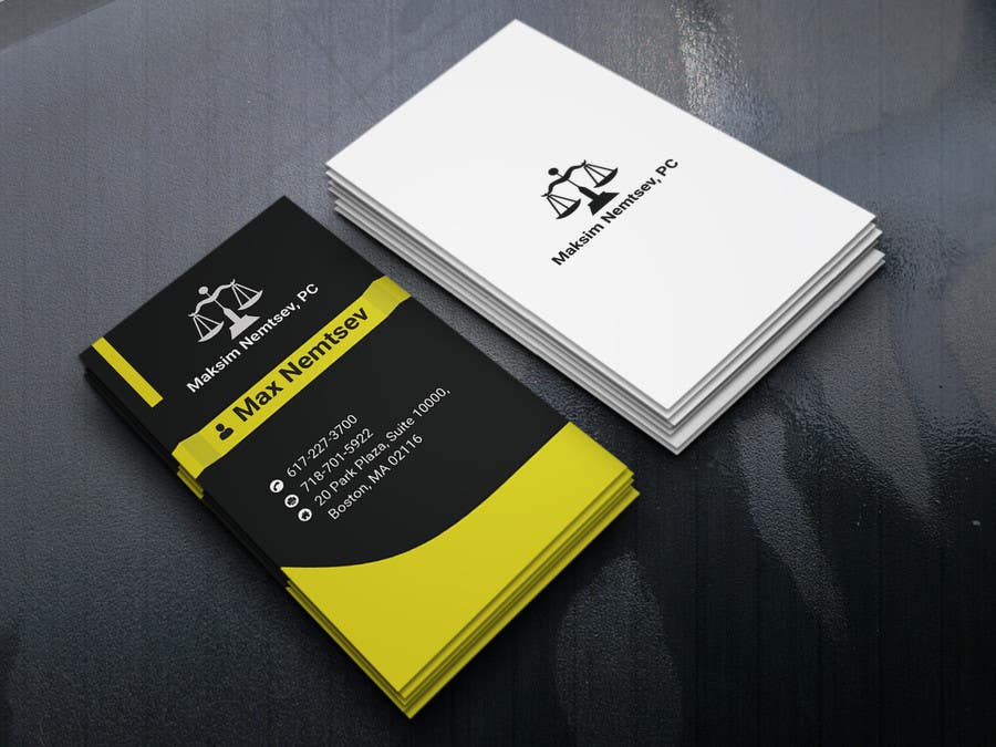 Contest Entry #84 for                                                 Design some Legal Business Cards
                                            