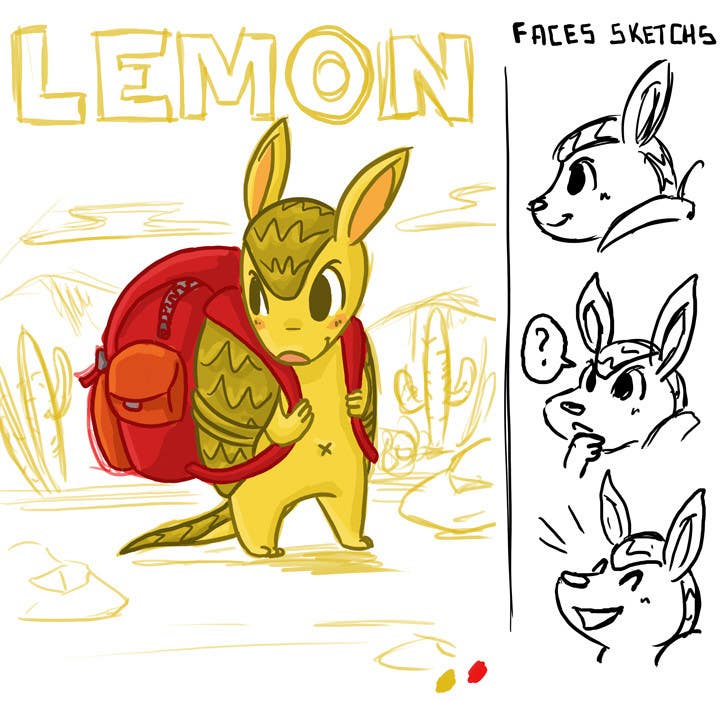 Contest Entry #48 for                                                 Illustrate Children's Book: Lemon Armadillo
                                            
