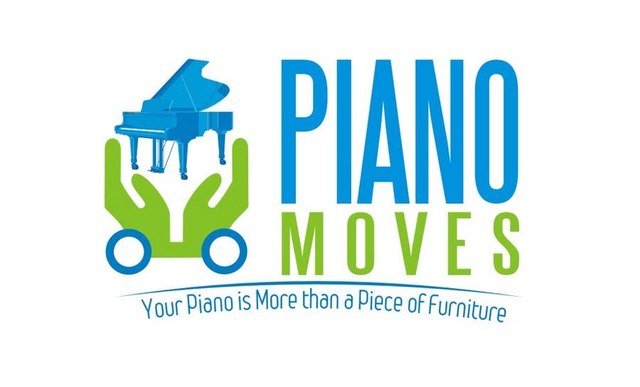 #150. pályamű a(z)                                                  Logo Design for Piano Moves
                                             versenyre
