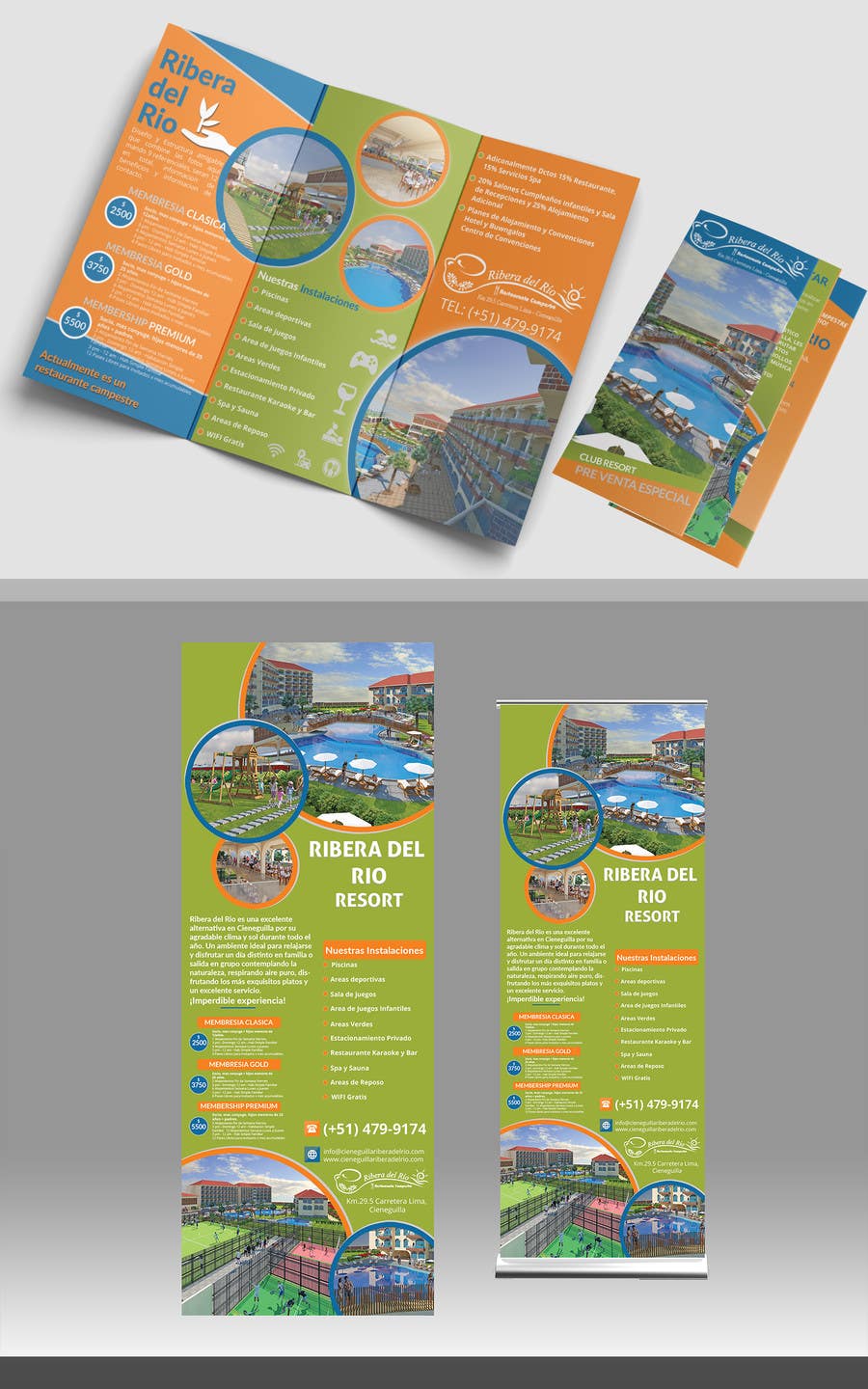Konkurransebidrag #54 i                                                 Diseño Brochure Resort
                                            