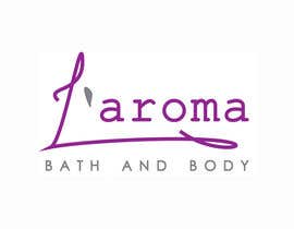 #8 untuk Logo Design for L&#039;Aroma Bath and Body oleh elexis