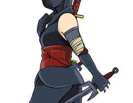 #20 для Design our female ninja mascot від Ayakart