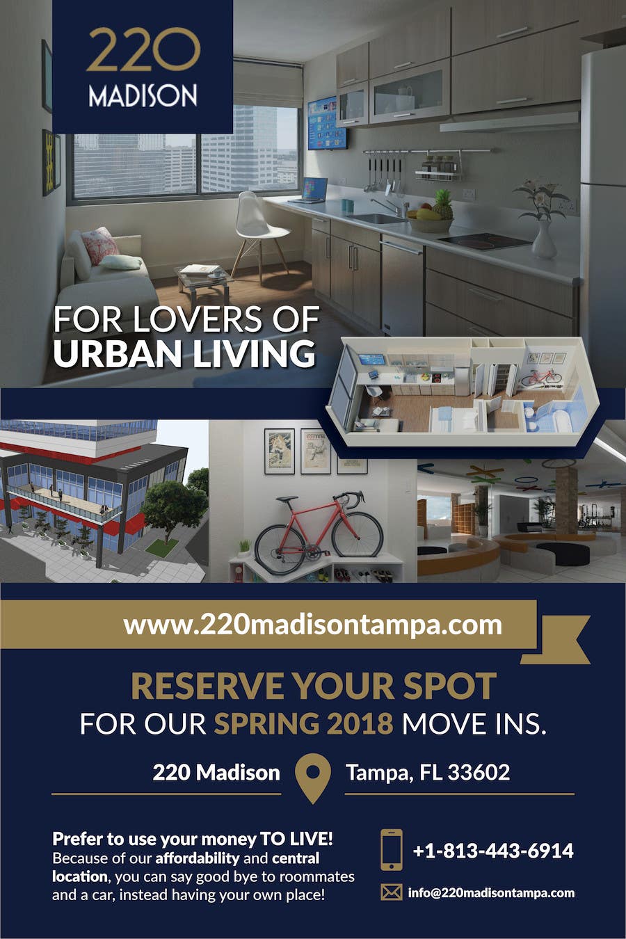 Contest Entry #55 for                                                 Create Marketing Flyer to for Future Apartment Complex
                                            