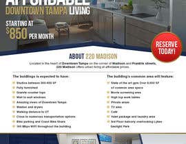 Číslo 114 pro uživatele Create Marketing Flyer to for Future Apartment Complex od uživatele lowie14