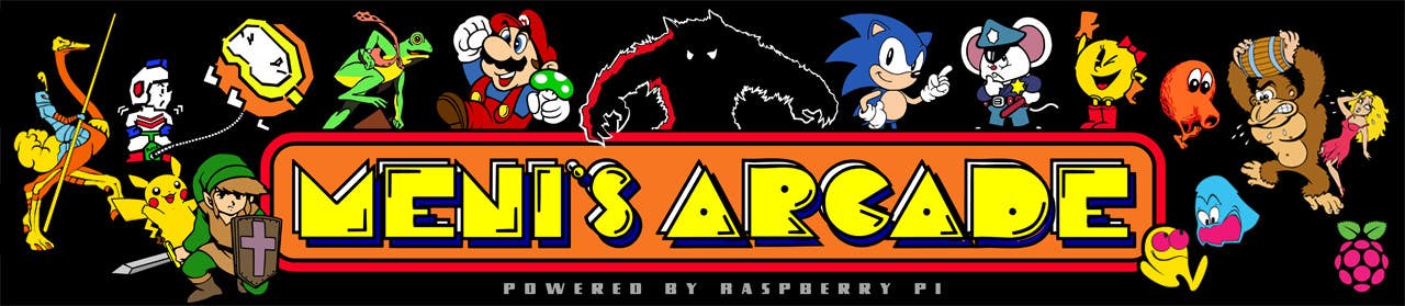 Contest Entry #13 for                                                 WOW! 80's Banner Graphic for physical Arcade game Console!
                                            
