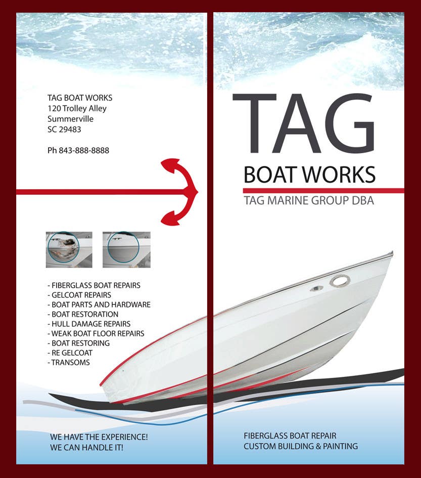 
                                                                                                                        Inscrição nº                                             20
                                         do Concurso para                                             Graphic Design for Tag Marine Group DBA Tag Boat Works
                                        