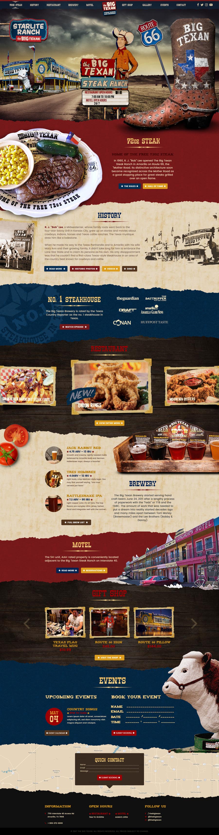 Contest Entry #103 for                                                 Western / Rustic Style Website Design & Subpage
                                            