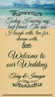 Icône de la proposition n°20 du concours                                                     Wedding Welcome Sign
                                                