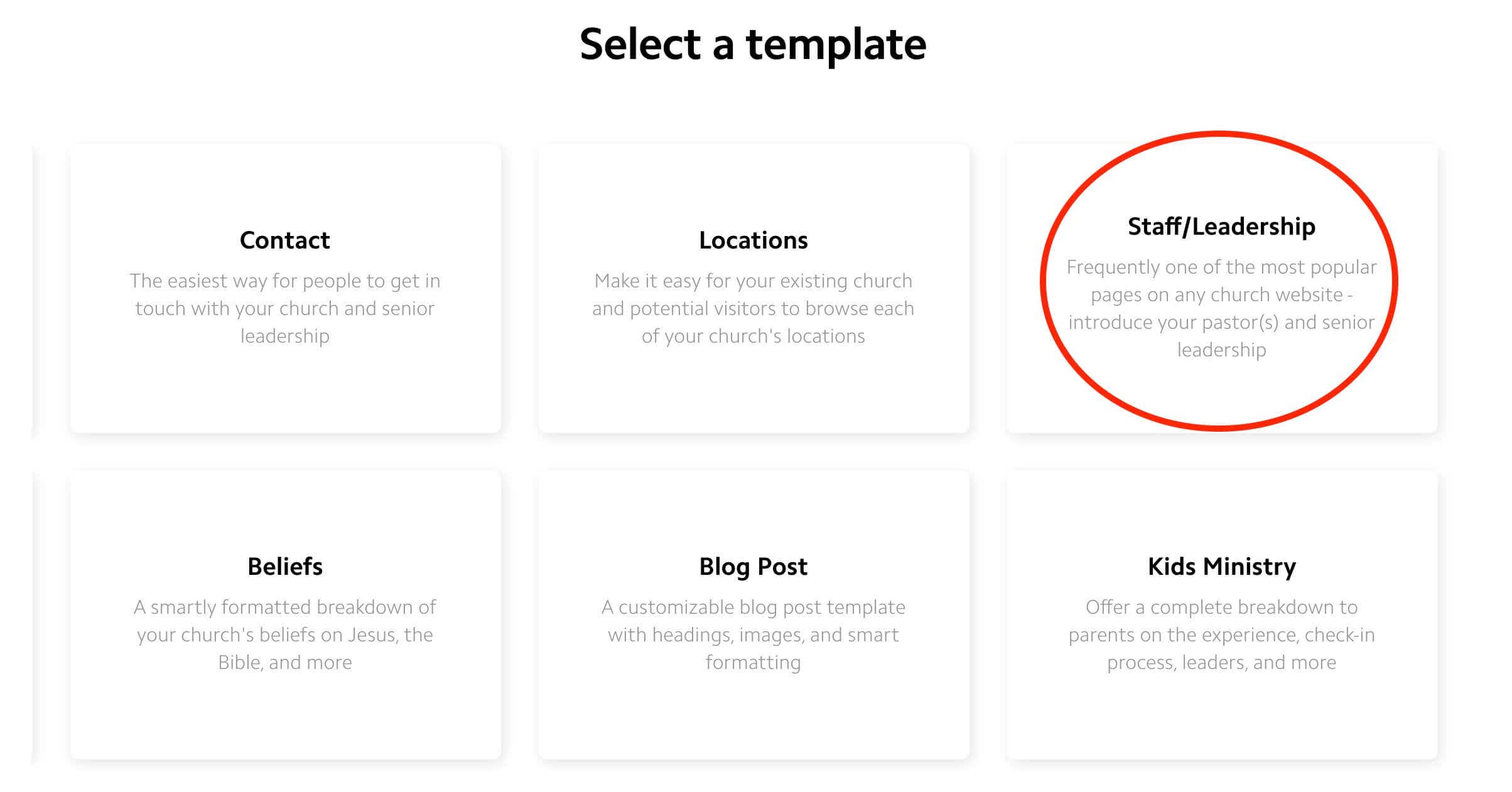 how to build a church website with nucleus