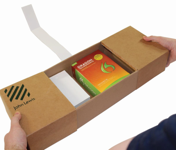 cardboard box packaging design john lewis Ndiwano