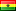Flag tilhørende Ghana